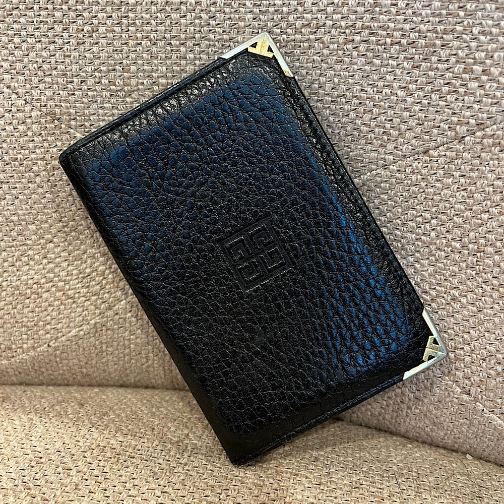 Givenchy Leather Card Holder Wallet